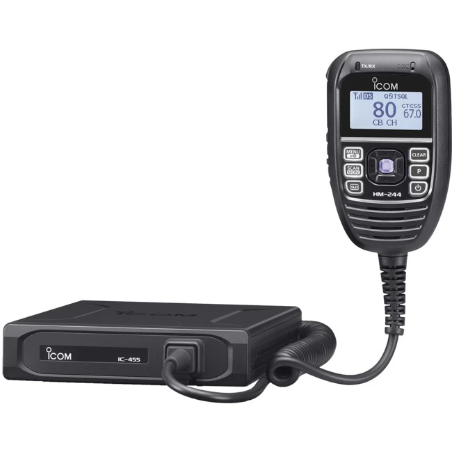 Icom IC-455 UHF CB Mobile Radio 80Ch 5W/1W MIL-SPEC | $408 AU